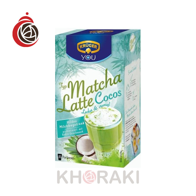 چای-ماچا-لاته-کروگر-با-طعم-نارگیل-10-عددی چای ماچا لاته کروگر با طعم نارگیل 10 عددی