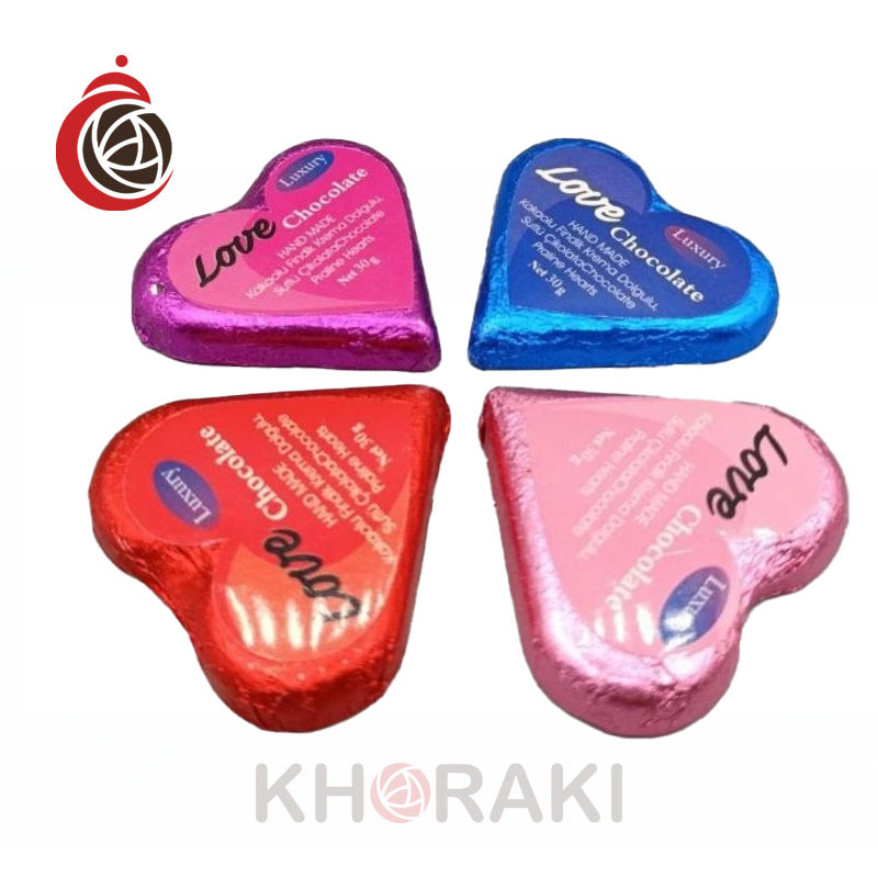 شکلات-قلبی-لاو-30-گرمی شکلات قلبی لاو 30 گرمی